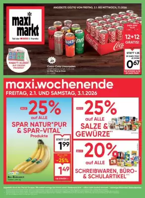 Maximarkt Flugblatt (gültig bis 7-01)