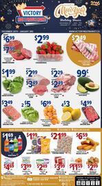 Victory Meat Market flyer Page 1