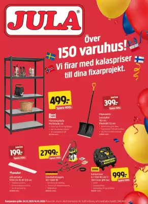 Jula reklamblad (giltig till och med 15-01)