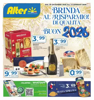 Volantino Alter Discount (valido fino al 8-01)