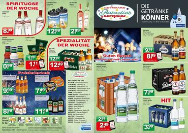 Getränkeparadies Gefromm Prospekt woche 1 Seite 1