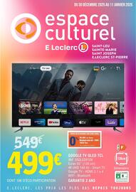 Catalogue E.Leclerc Espace Culturel page 1