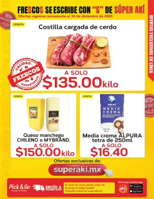Folleto Super Aki (válido hasta 30-12)