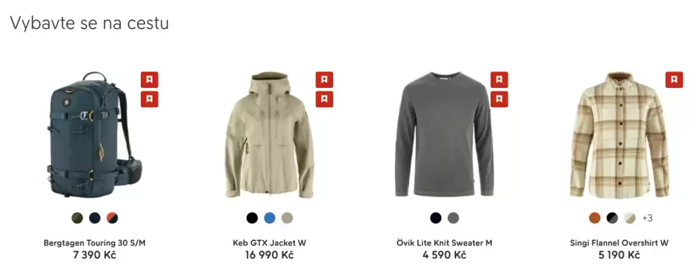 Fjallraven leták (platné do 5-01)