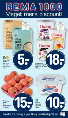 REMA 1000 tilbudsavis (gælder indtil 11-01)