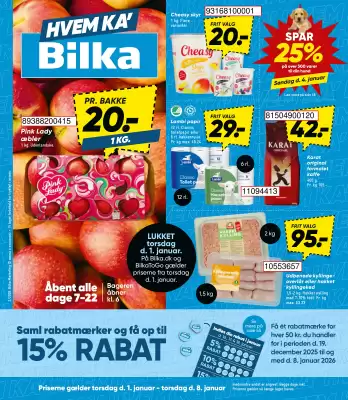 Bilka tilbudsavis (gælder indtil 8-01)