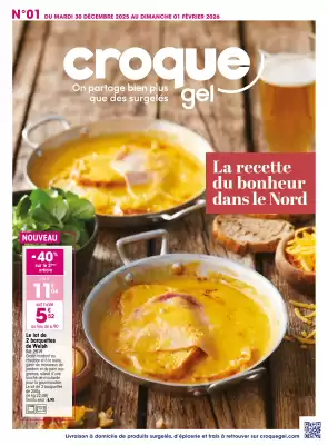 Catalogue Croque Gel (valable jusqu'au 1-02)