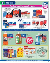 Clicks catalogue Page 27