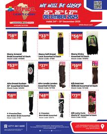 Africa Cash and Carry catalogue week 52 Page 1