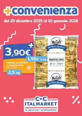 Volantino C+C Italmarket (valido fino al 10-01)