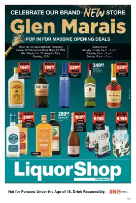 Checkers Liquor Shop catalogue (valid until 4-01)