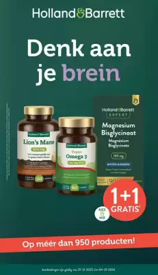 Holland & Barrett folder (geldig t/m 4-01)
