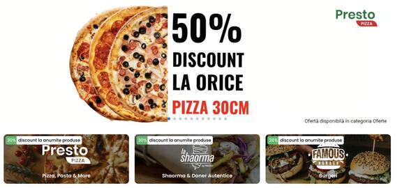 Catalog Presto Pizza săptămâna 1 Pagină 1