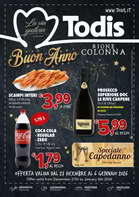 Volantino Todis (valido fino al 6-01)