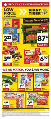 Giant Tiger flyer (valid until 6-01)