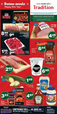 Marches Tradition flyer (valid until 7-01)