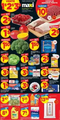 Maxi flyer (valid until 7-01)