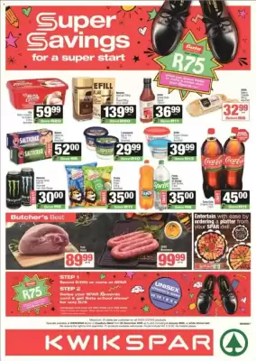 KwikSpar catalogue (valid until 4-01)