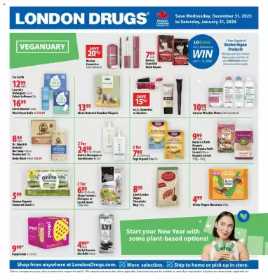 London Drugs flyer (valid until 1-02)