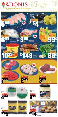 Marché Adonis flyer (valid until 7-01)