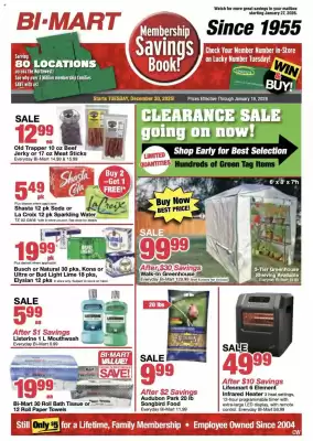 Bi-Mart weekly ad (valid until 20-01)