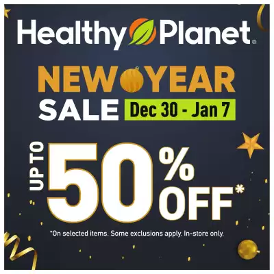 Healthy Planet flyer