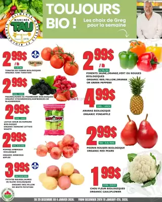 Marches Tau flyer (valid until 4-01)