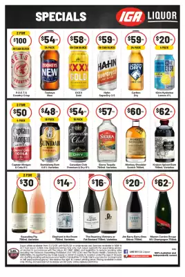 IGA Liquor catalogue (valid until 6-01)