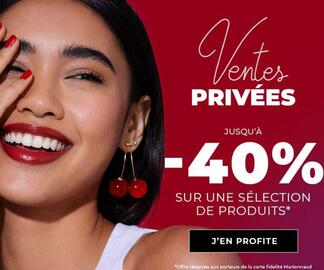 Catalogue Marionnaud semaine 1 page 1