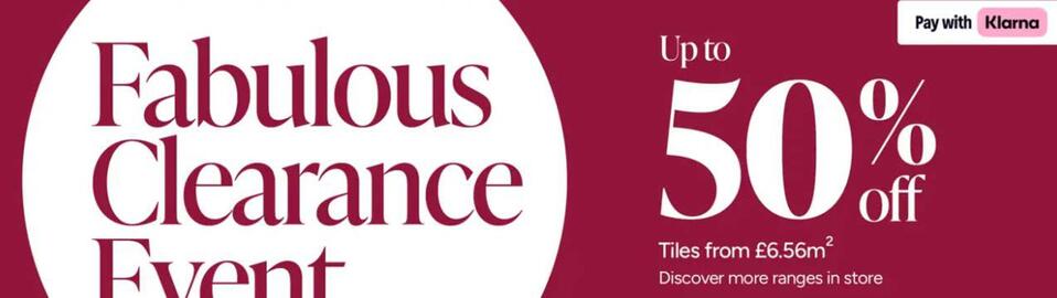 Topps Tiles catalogue Page 1