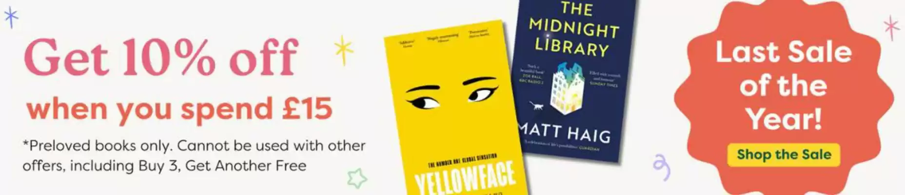 World Of Books leaflet (valid until 3-01)