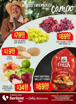 Folleto Soriana Híper (válido hasta 31-12)