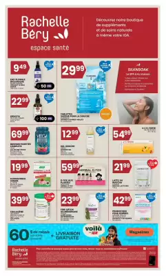 Rachelle-Bery Pharmacy flyer (valid until 8-01)