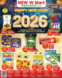 New W Mart leaflet week 1 Page 1