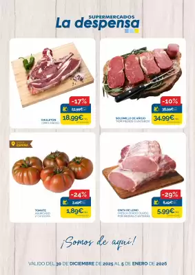 Folleto Supermercados La Despensa (válido hasta el 5-01)