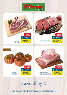 Folleto Cash Ecofamilia (válido hasta el 5-01)