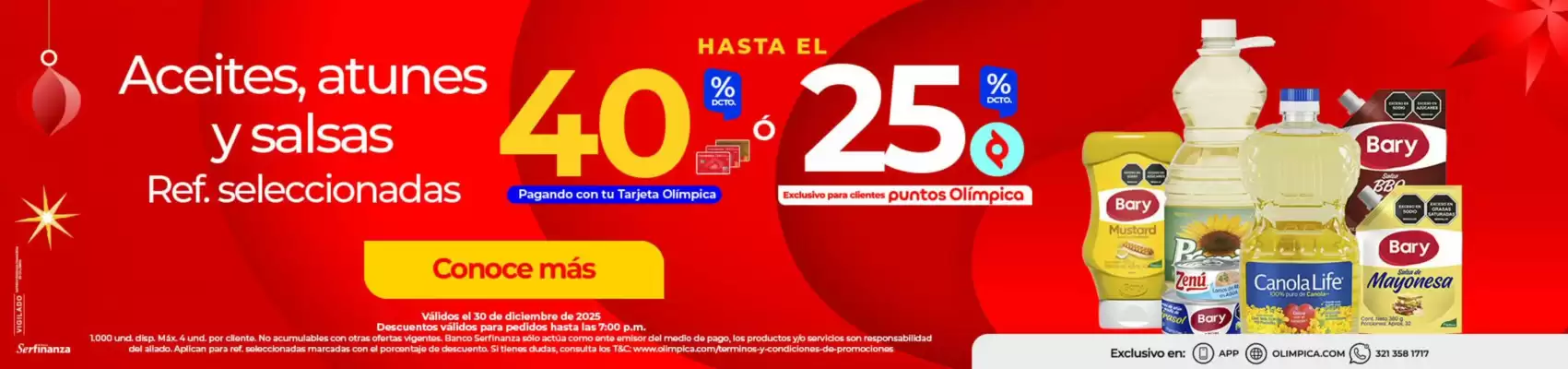 Catálogo Olímpica (válido hasta 30-12)