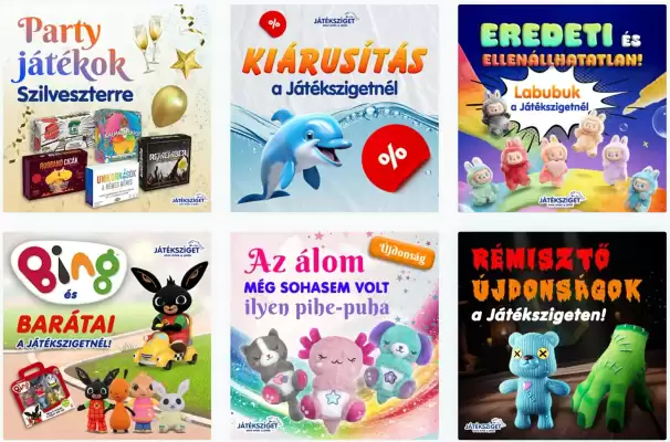 Játéksziget akciós újság (érvényes eddig: 5-01)