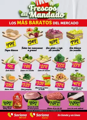Folleto Soriana Mercado (válido hasta 1-01)