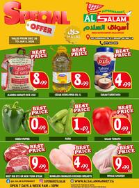 Al-Salam Supermarket flyer week 1 Page 1