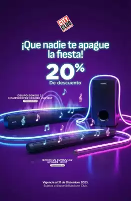 Catálogo City Club (válido hasta 31-12)