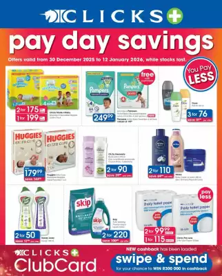 Clicks catalogue (valid until 12-01)