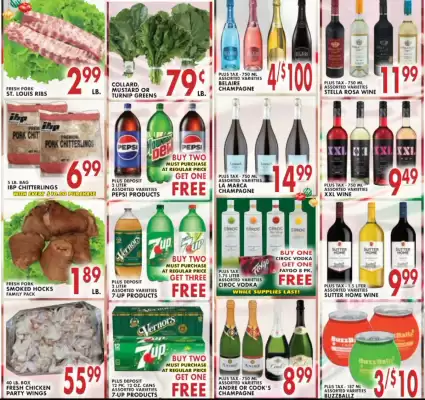 Americana Foods weekly ad (valid until 1-01)