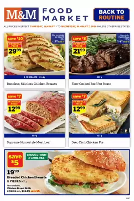 M & M Food Market flyer