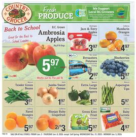 Country Grocer flyer week 1 Page 18