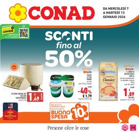 Volantino Conad settimana 2 Pagina 1