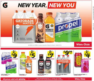 Winn Dixie weekly ad Page 1