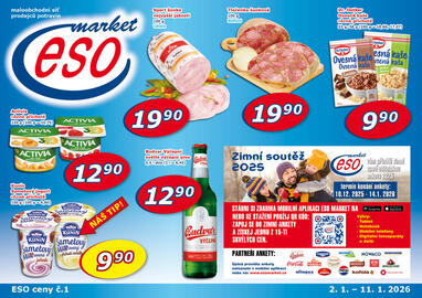 ESO MARKET leták Strana 1