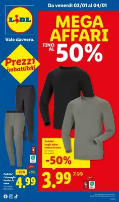 Volantino Lidl (valido fino al 4-01)