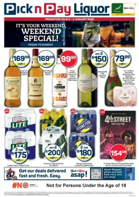 Pick n Pay Liquor catalogue (valid until 4-01)